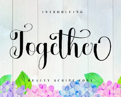 Together font