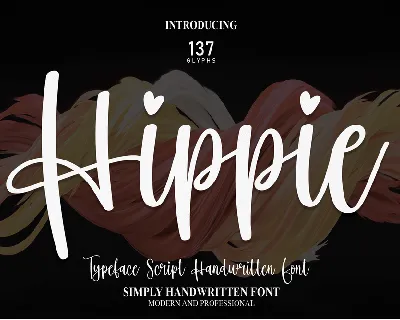 Hippie Typeface font