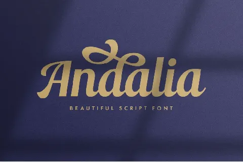 Andalia Script font