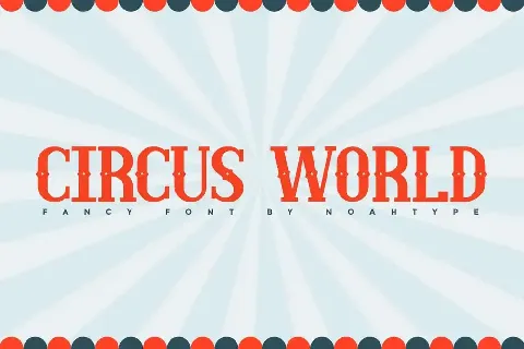 Circus World font