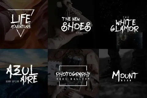 Manly Dack Grunge Script font