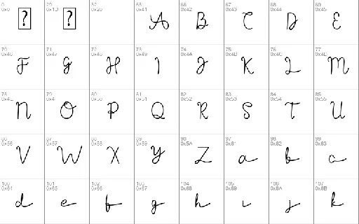 Agashi Signature font