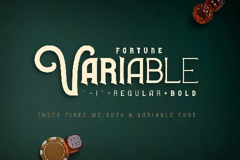 Fortune Variable font