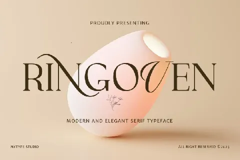 Ringoven font