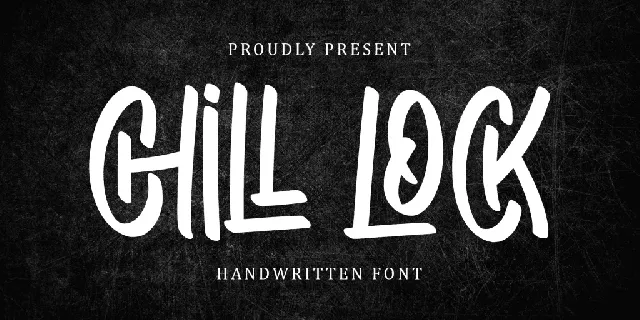 Chill Lock - Personal Use font