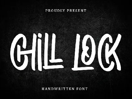 Chill Lock - Personal Use font