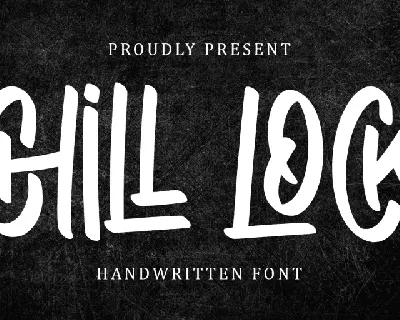 Chill Lock - Personal Use font