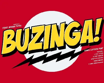 Buzinga! font