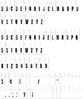 Bungler Fancy Family font