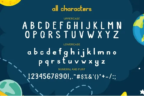 Kids Bondes font