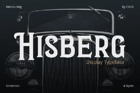 Hisberg font