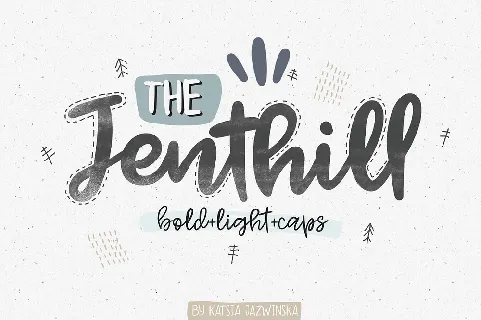 Jenthill Free font