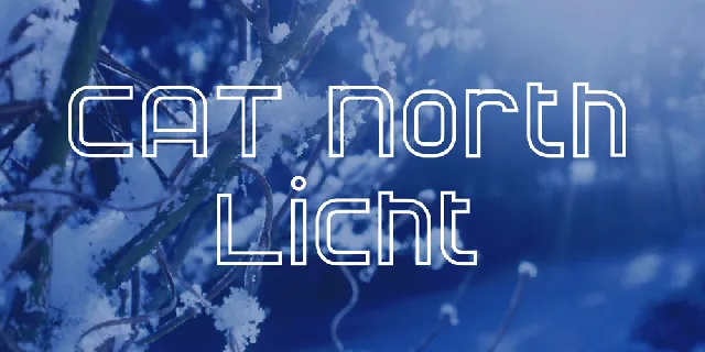 CAT North Licht font