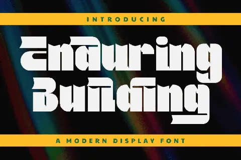 Enduring Building Demo font