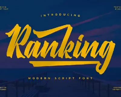 Ranking font