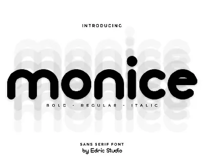 Monice font