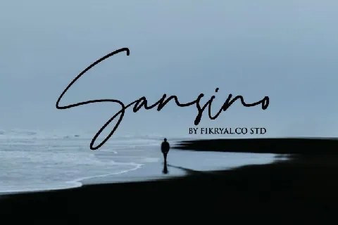 Sansino Handwritten font
