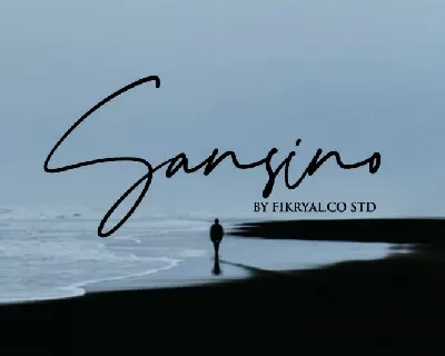 Sansino Handwritten font