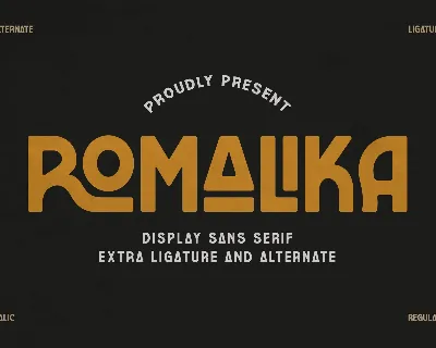 Romalika font