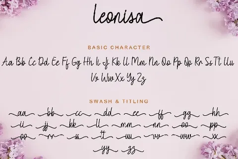 Leonisa font