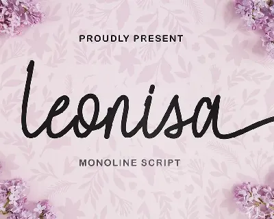 Leonisa font