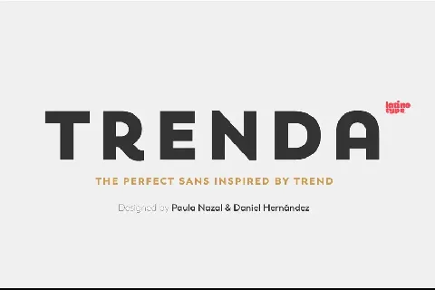 Trenda Family font