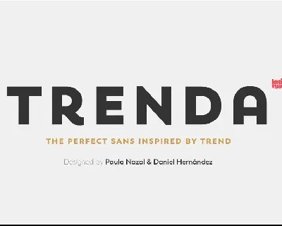 Trenda Family font