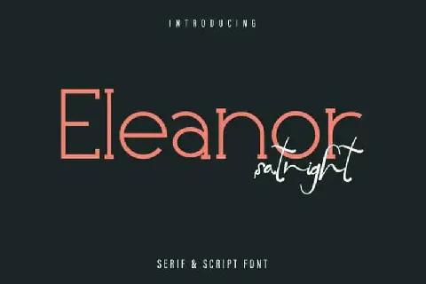 Eleanor Satnight Duo font