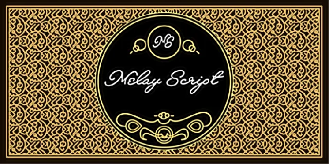 Melay Script font