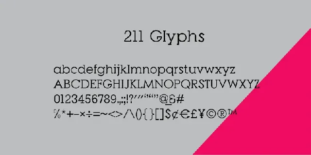 Bardyne Slab Serif Typeface font