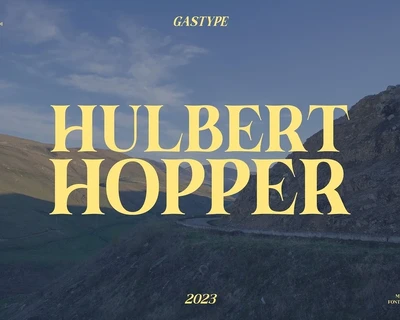 Hulbert Hopper font