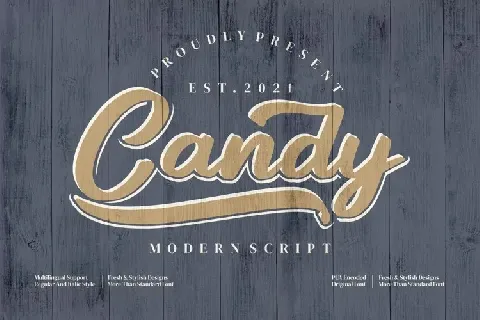 Candy font