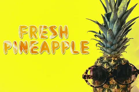 Fresh Drink font