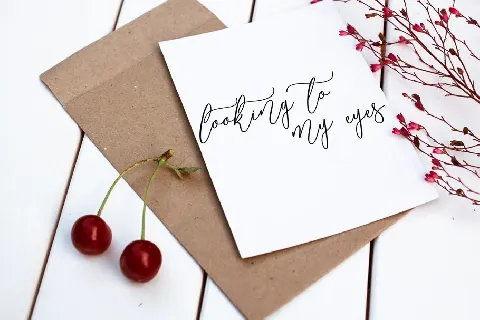 Memories Script font