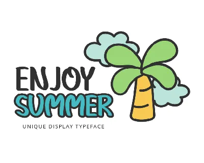 Enjoy Summer font