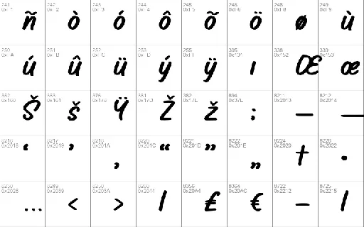 Ashery font