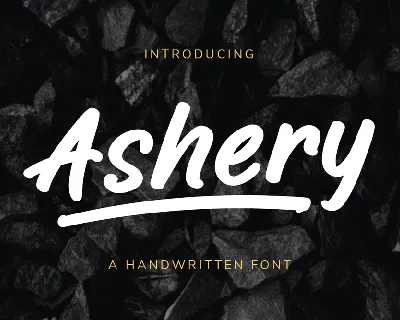 Ashery font