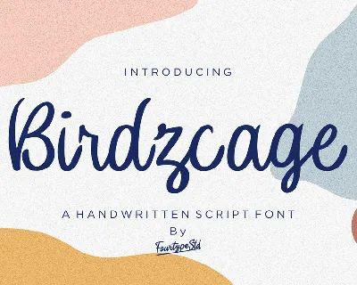 Birdzcage font