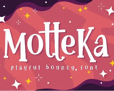 Motteka font