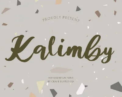 Kalimby font