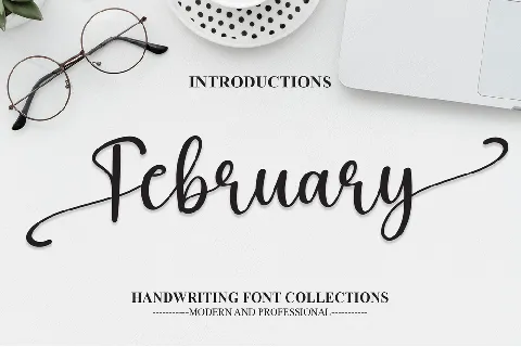 February Typeface font