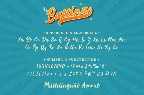 Battina font