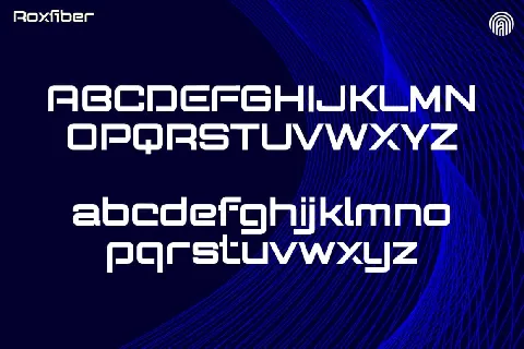 Roxfiber font