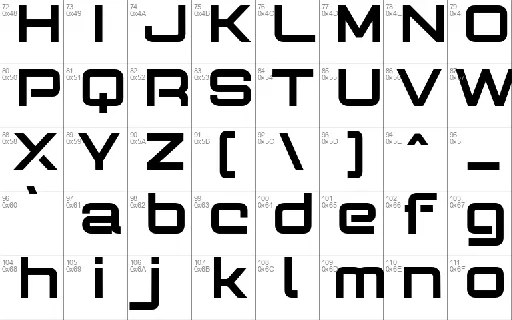 Roxfiber font