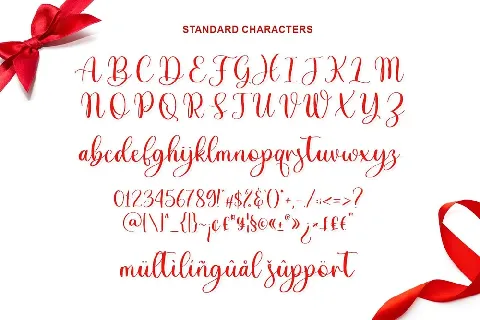 Adinda Sayang Calligraphy Script font