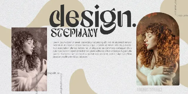 Monas Demo font