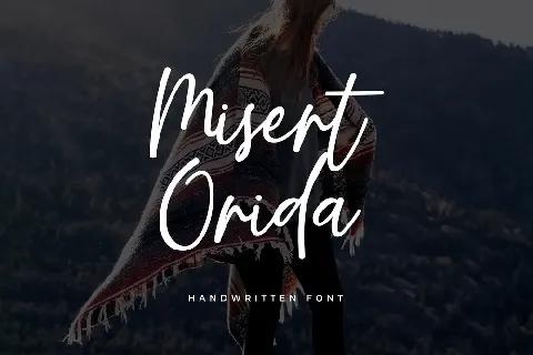 Misert Orida font