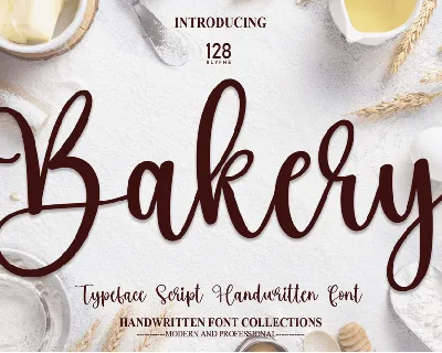 Bakery font