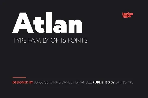 Atlan Family font