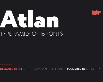 Atlan Family font